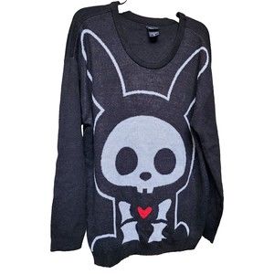 Skelanimals Jack The Rabbit Sweater Size XL